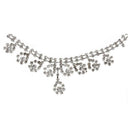 Beautiful Bridal Wedding Crystal Necklace Earrings Set