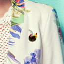 Colorful Juice Drink Brooches Enamel Pins Badges Jewelry Gift (Style 3)