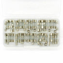 100Pcs Set 5x20mm Quick Blow Glass Tube Fuse Assorted Kits,Fast-blow Glass  F5D2