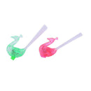 Peacock Shape Finger Light Colorful LED Light-up Rings Party Kids