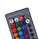 Remote Control Adapts To 5 Levels Of Brightness With LED Bulbs That Change Color