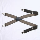 Men's X Back Suspenders Heavy Duty Adjustable Elastic Straight Clip Straps