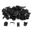 40 x Metal No-Sew Hooks and Eye Closures for Garment Fasteners and Extension