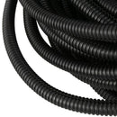 50 Ft Split Wire Loom Conduit Polyethylene Tubing Black Color Sleeve Tube J5E1