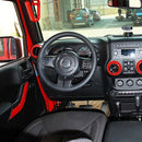 Air Conditioning Vent Cover Trim Accents for Jeep Wrangler JK JKU Unlimited