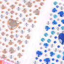 1Sheet LJeart Rhinestone Phone Car Art Craft Diy Scrapbooking Stickers Kids LJ