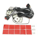 8 Pcs Flashlight White Universal Truck Bed/Rear Box Lighting Light 48 LED f