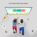 Mini Portable HDMI Surge Protector ESD Protection HDMI Connector Adapter