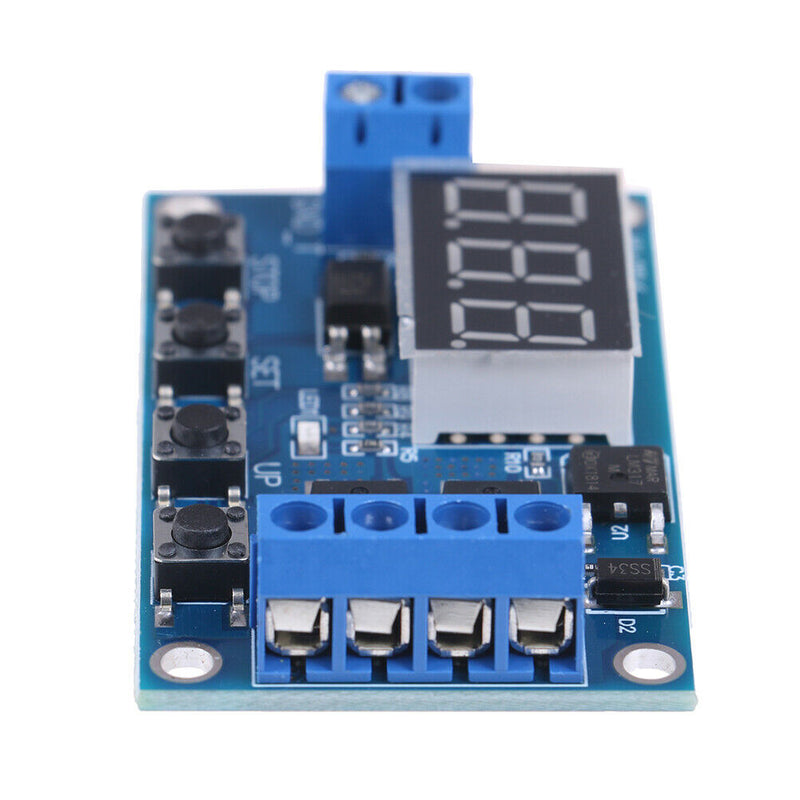 LED DC 5V~36V Dual LJS Control Cycle Trigger Timer Delay Relay Module Switch Bj