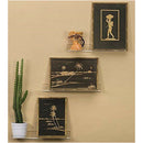 Clear Acrylic Floating Wall Ledge Shelf Rack Bathroom Display Spice Toys