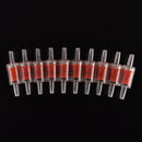 2X Aquarium Fish Tank Co2 Water Air Line Pump One Way Non-Return Check Valve TO