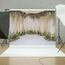 Nordic Wedding Flowers Photography Prop Background Cloth Backdrop for Video A