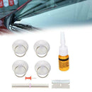 8PCS/SET Glass Repair Tool Car Repair Crack Chip Scratch Set Winshield Corr K9Q2