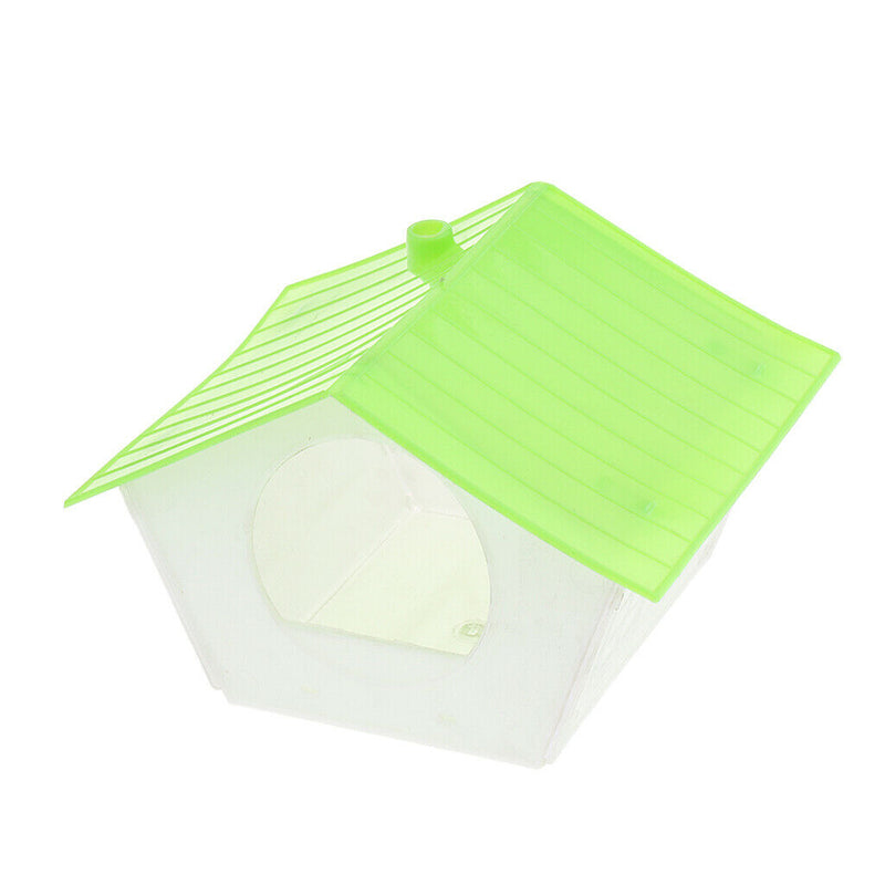 2Pcs Hamster House Nest Loft Bed Cage Nest Hedgehog Castle Climb Toys