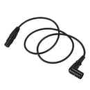 Right Angle Male to Female XLR Cable, Microphone Cord, DMX Signal Wire Cord