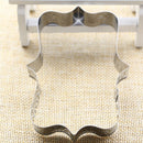 rectangular frame cookie molds stainless steel decor cookie cutter baking toolM&