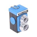 Cute Mini Double Twin Lens Reflex TLR Camera Style LED Flash Light Torch Sh