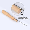 60 Pieces 3 Sizes Felting Needles Wool Felt Tools with 3 Pieces Clear Bottl