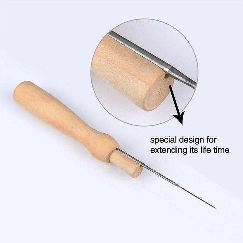 60 Pieces 3 Sizes Felting Needles Wool Felt Tools with 3 Pieces Clear Bottl