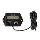 Tach Hour Meter LCD 2/4 Stroke Engine Lawn Mower Tachometer Engine Reminder