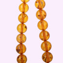 10mm Mahogany Ambroin Round Stone Loose Beads 15.5''