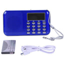 Mini Radio FM Portatile Digitale Speaker USB Micro SD TF Card Mp3 Music Let M9H5