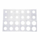 120 Sets Of Square Paper Clips, Coins, Paperclips, Coin Clips And Commemora