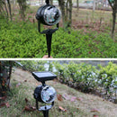 Solar LED Carnival Moving Colour Changing Spotlight Garden Light Party L6L9