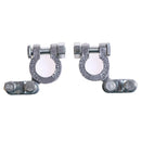 2Pcs Car Battery Connector Post Battery Terminal Pile Cap Charging ClampB Hn