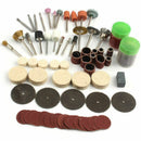 1X(100Pc Drill Bit Rotary Set Kit For Grinding Sanding Polishing Fits Rotar