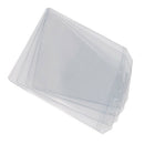 Clear Vertical Name Tag Bussiness ID Badge Card Holder 20 Pcs
