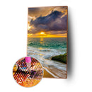 Full Drill Diamond Painting DIY Novelty Seaside Rhinestone Picture (WT017)