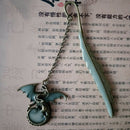 Luminous Night Flying dragon Bookmark Label Read Maker Book Stationery Coppe Gw