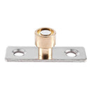 12mm Diameter Wooden Sliding Door Guide Metal Locator Stopper 2pcs