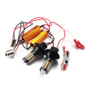2 Pieces Led Two-Color Car Drl Turn Signal 12V 66Smd 4014 White To Yellow W A3H4