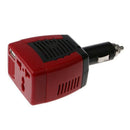DC 12V to AC 220V 75W Car Charger Converter Cigarette Lighter Power Inverte