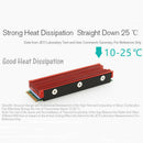 M.2 Nvme/Ngff Ssd Heatsink Radiator Dust-Proof Cooling Fin Cooler With Sili A9A5