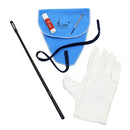 Flute Piccolo Cleaning Cloth Cork Grease Stick Cork Screwdriver Gloves Set