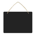 Double Side Chalkboard Blackboard for Home Wall Shop Door Hanging 23x17cm