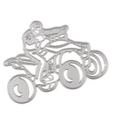 Xmas Cutting Dies Stencil Scrapbooking Paper Card Embossing Motorbike Craft