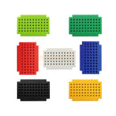 7 Pieces ZY-55 Mini Solderless Breadboard PCB Board Free Solder Test Board