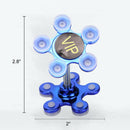 Magic Suction Cup Phone Holder Double-Sided Sucker Mobile Bracket (Blue) A