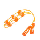 6Balls Massager Back Puller Strip Handheld Roller Massage Shoulder Neck Wais Ew