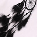 Bead Dream Catcher Black Feather Crafts Handmade Home Hanging Gifts