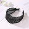Korean Lace Hollow Headwear Headband Retro Hairdress Headpiece Hair Jewelry A