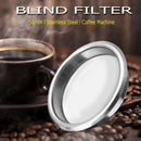 58Mm Coffee Machine Blank Filter/Stainless Steel Backwash Cleaning Blind Bo K2Q1