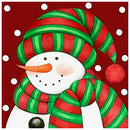 5D DIY Full Round Drill Diamond Painting Snowman Cross Stitch Art (LG336)