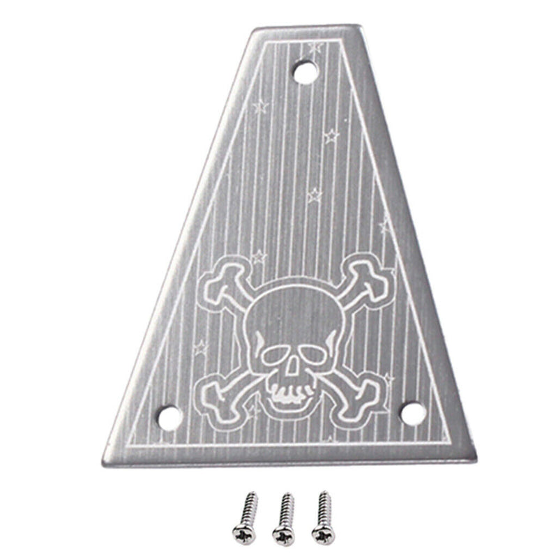 1 Set Truss Rod Cover Plate with 3 Pcs Screws for Jackson Electric Guitar