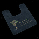 Toilet U-Shaped Floor Mat Non Slip Absorbent Ultra Soft Washable Dark Corful