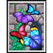 5D DIY Diamond Painting Colorful Butterflies Cross Stitch Embroidery Mosaic